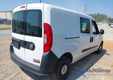 2017 Ram Promaster City Tradesman from USA, damaged, VIN ZFBERFAB0H6G41405